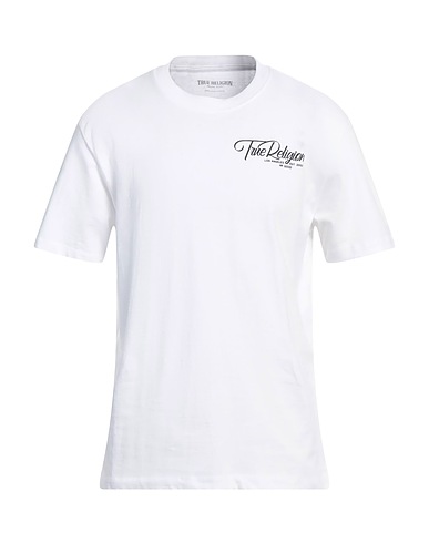 TRUE RELIGION T-shirt White 100% Cotton