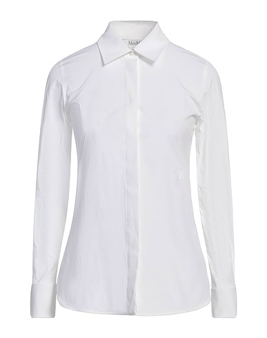 MAX MARA TOPWEAR White 97% Cotton, 3% Elastane