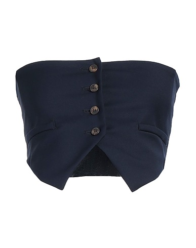 HAVEONE Top Navy blue 63% Polyester, 34% Viscose, 3% Elastane