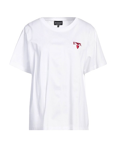 EMPORIO ARMANI Basic T-Shirt White 100% Cotton