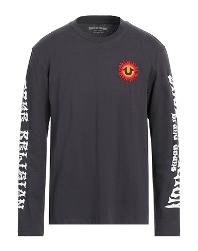 TRUE RELIGION T-shirt Charcoal 100% Cotton