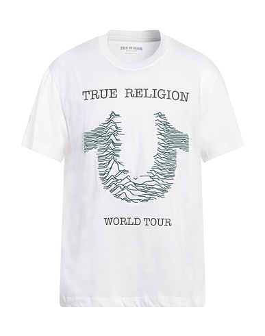 TRUE RELIGION T-shirt White 100% Cotton