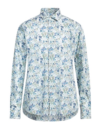 LIBERTY ROSE Camicia fantasia Blu chiaro 100% Cotone