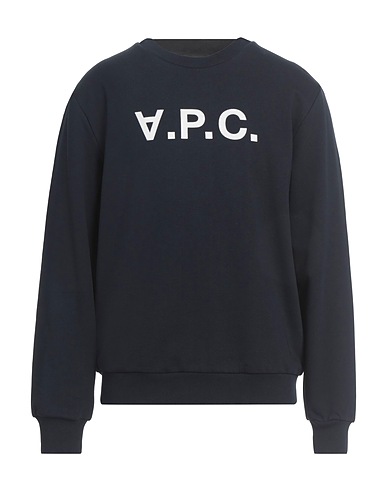 A.P.C. Sweatshirt Nachtblau 100% Baumwolle