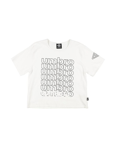 UMBRO T-shirt White 95% Cotton, 5% Elastane