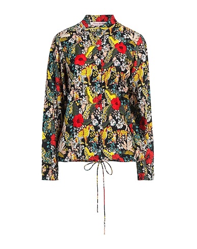 CONNOR & BLAKE Floral shirts & blouses Black 100% Viscose
