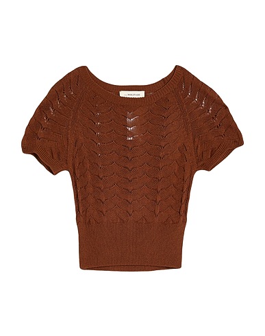 ANNA MOLINARI Sweater Brown 65% Viscose, 35% Polyamide