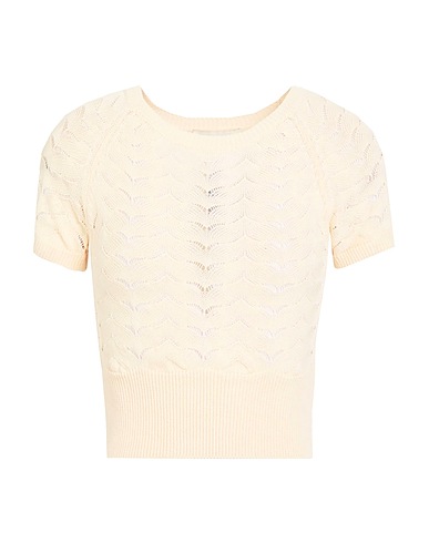 ANNA MOLINARI Jumper Ivory 65% Viscose, 35% Polyamide