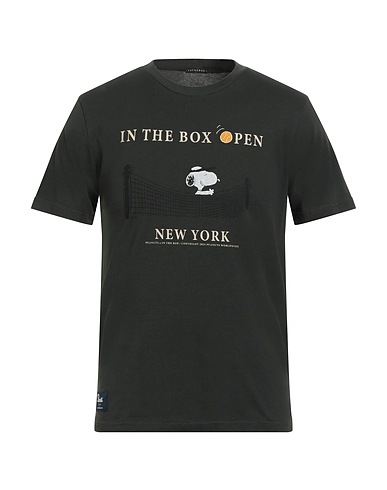 IN THE BOX T-shirt PEANUTS X IN THE BOX Verde scuro 100% Cotone