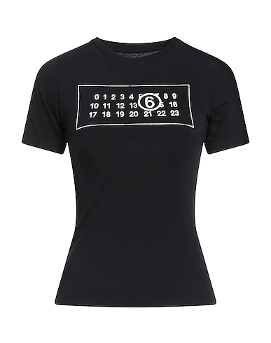 MM6 MAISON MARGIELA T-shirt Black 100% Cotton