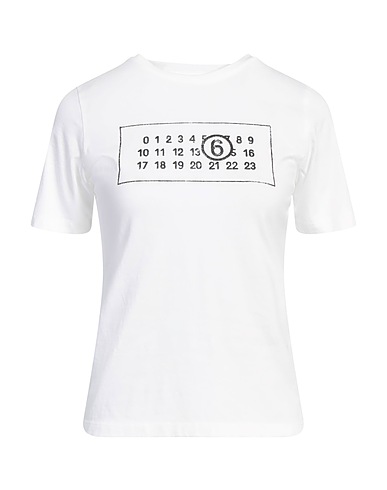 MM6 MAISON MARGIELA Футболка Белый 100% Хлопок