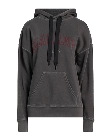 MARANT ÉTOILE Hooded track jacket  Lead 88% Cotton, 12% Polyester