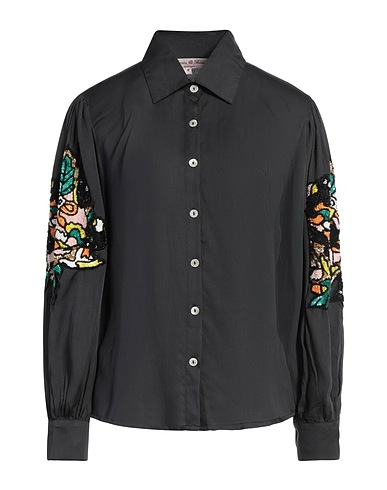 CONNOR & BLAKE Camicie Nero 100% Viscosa