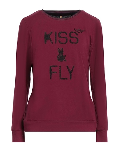 AERONAUTICA MILITARE T-shirt Burgundy 94% Cotton, 6% Elastane