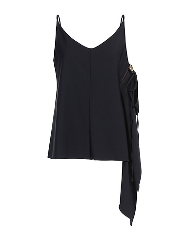 SEVENTY VENEZIA Top Navy blue 96% Virgin Wool, 4% Elastane