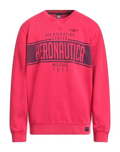 AERONAUTICA MILITARE Felpa Magenta 100% Cotone