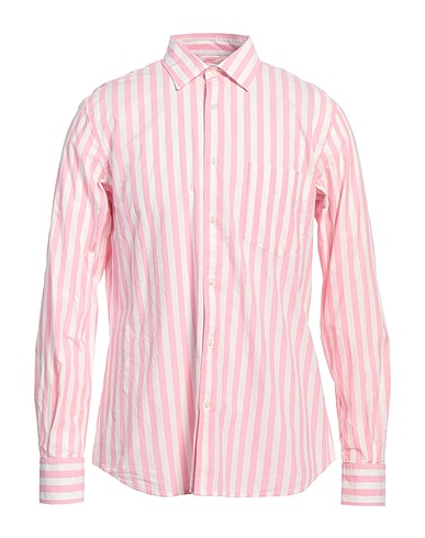 ASPESI Striped shirt Pink 100% Cotton