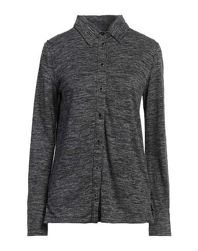 MARANT ÉTOILE Solid colour shirts & blouses Charcoal 50% Polyamide, 30% Linen, 20% Wool