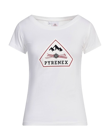 PYRENEX T-shirt Bianco 95% Cotone, 5% Elastan