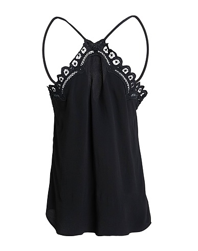 MARANT ÉTOILE Cami Black 100% Viscose, Polyester