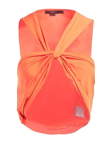 SEVENTY VENEZIA Top Orange 96% Polyester, 4% Elastane