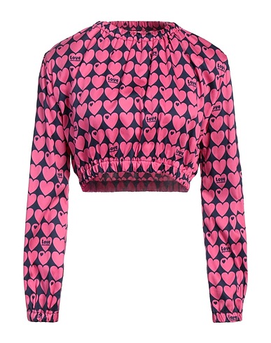 LOVE MOSCHINO Top Pink 97% Cotton, 3% Elastane