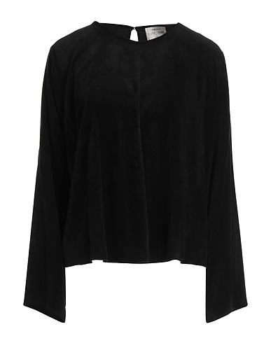 FORTE_FORTE Top Black 100% Viscose