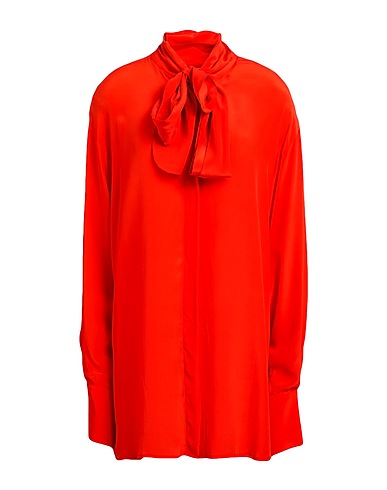 VIVIENNE WESTWOOD ANGLOMANIA Silk shirts & blouses Tomato red 100% Silk