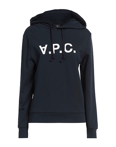 A.P.C. Hooded track jacket  Midnight blue 100% Cotton
