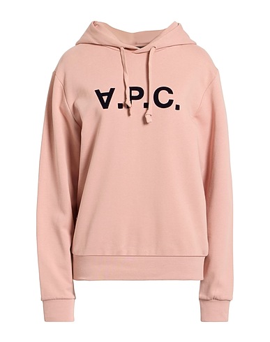 A.P.C. Hoodie Hellrosa 100% Baumwolle