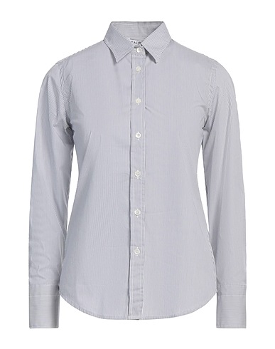 CALIBAN Chemise à rayures Gris 70% Coton, 27% Polyamide, 3% Élasthanne