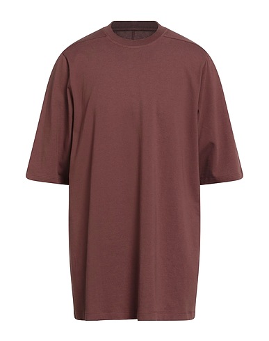 RICK OWENS T-shirt Marrone 100% Cotone