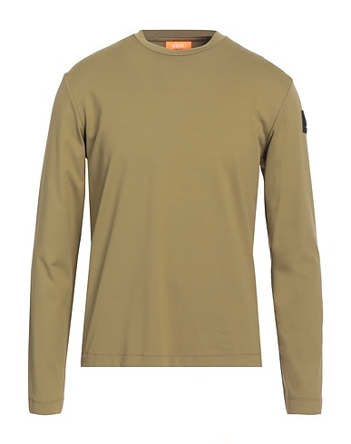 SUNS BOARDS Basic T-Shirt Khaki 91% Polyamide, 9% Elastane