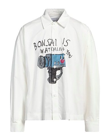 BONSAI Shirts White 100% Cotton