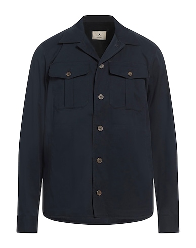 MYTHS Solid colour shirt 58% Cotton, 38% Nylon, 4% Elastane