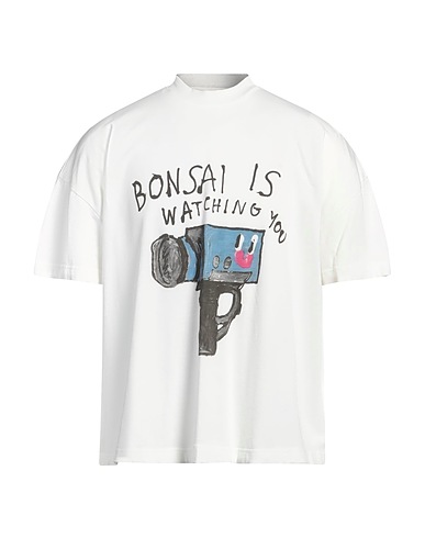 BONSAI T-shirt White 100% Cotton