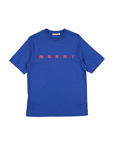 MARNI T-shirt Blu 100% Cotone