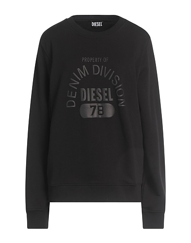 DIESEL Sweatshirt Black 100% Cotton