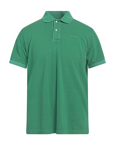 ASPESI Polo shirt Green 100% Cotton, Polyester