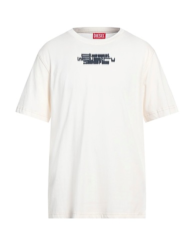 DIESEL T-shirt White 100% Cotton