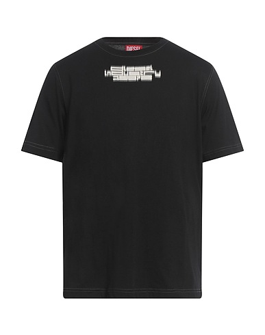 DIESEL T-shirt Black 100% Cotton
