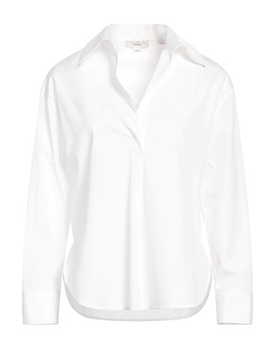 VINCE. Top White 100% Cotton