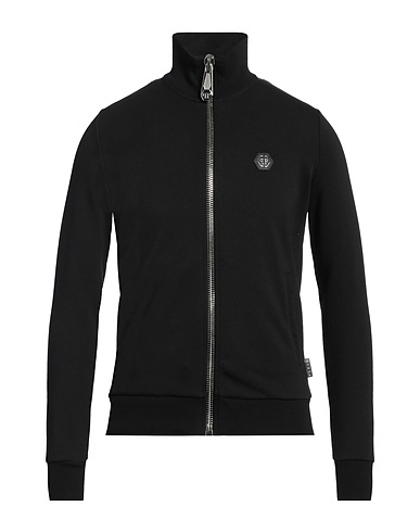 PHILIPP PLEIN Sweatshirt Schwarz 85% Baumwolle, 15% Polyester