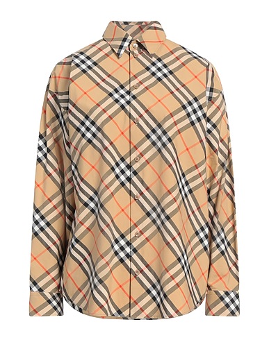 BURBERRY Patterned shirts & blouses Sand 100% Cotton