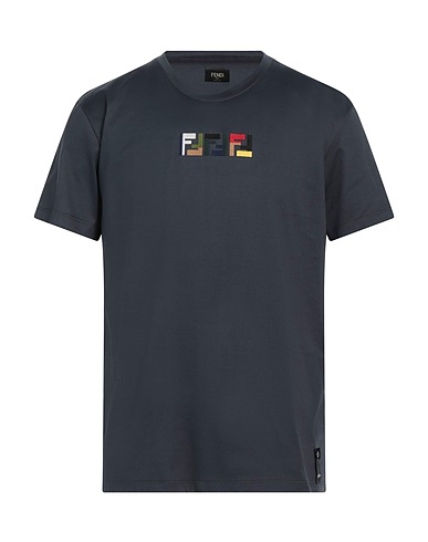 FENDI T-shirt Lead 100% Cotton, Polyester