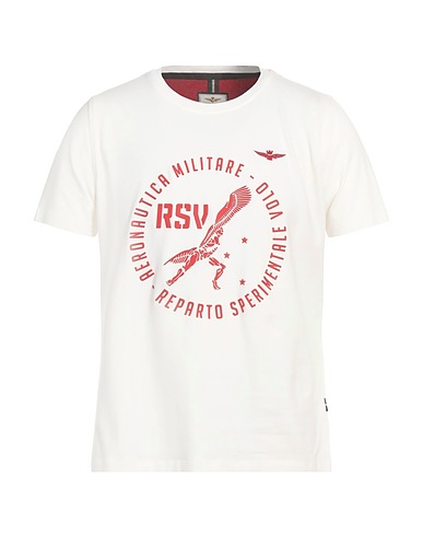 AERONAUTICA MILITARE T-shirt White 100% Cotton