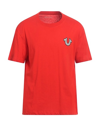 TRUE RELIGION T-shirt Red 100% Cotton