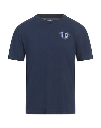 TRUE RELIGION T-shirt Navy blue 100% Cotton