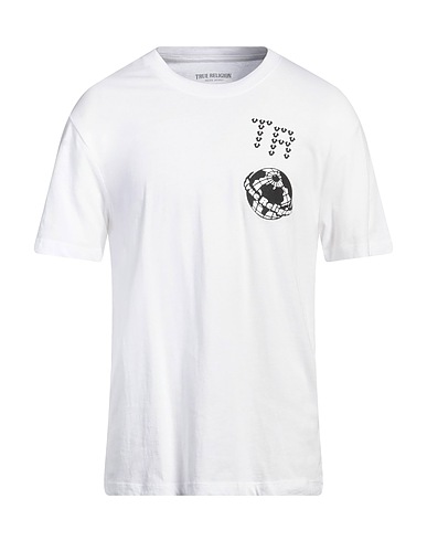 TRUE RELIGION T-shirt White 100% Cotton