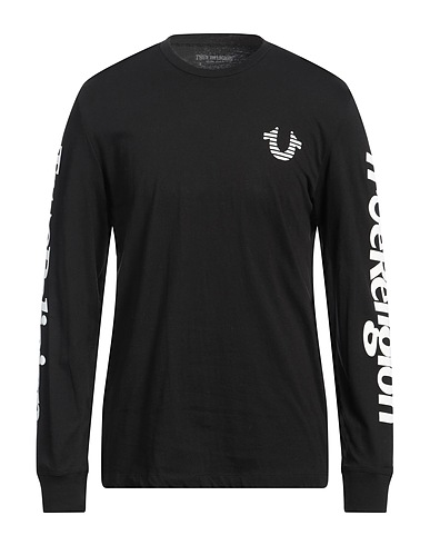 TRUE RELIGION T-shirt Black 100% Cotton